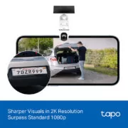 TP-LINK smart ηλιακή κάμερα Tapo C610 KIT, 2K/3MP, WiFi, PTZ, SD, IP65, EU/1.0 8
