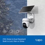 TP-LINK smart ηλιακή κάμερα Tapo C610 KIT, 2K/3MP, WiFi, PTZ, SD, IP65, EU/1.0 13