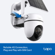 TP-LINK smart ηλιακή κάμερα Tapo C615G KIT, 2K/3MP, 4G, IP65, V1.0 6