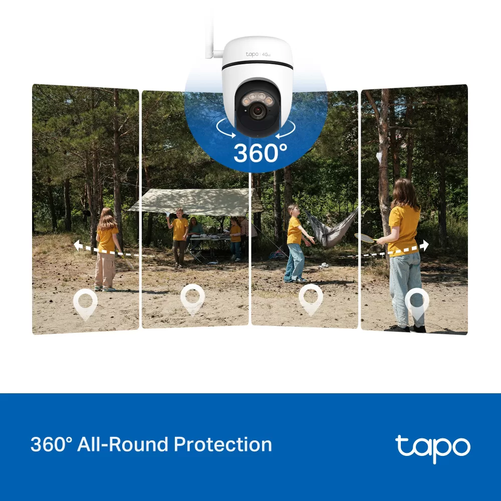 TP-LINK smart ηλιακή κάμερα Tapo C615G KIT, 2K/3MP, 4G, IP65, V1.0 11 TP-LINK smart ηλιακή κάμερα Tapo C615G KIT, 2K/3MP, 4G, IP65, V1.0 - Image 9