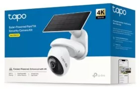 TP-LINK smart ηλιακή κάμερα Tapo C660 KIT, 4K/8MP, WiFi, PTZ, SD, IP65, EU/1.0 5