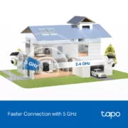 TP-LINK smart ηλιακή κάμερα Tapo C660 KIT, 4K/8MP, WiFi, PTZ, SD, IP65, EU/1.0 11