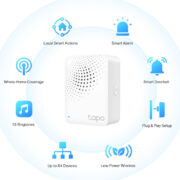 TP-LINK Smart Hub Tapo H100 με κουδούνισμα, Wi-Fi, 868MHz, Ver 1.0 11 TP-LINK Smart Hub Tapo H100 με κουδούνισμα, Wi-Fi, 868MHz, Ver 1.0 3