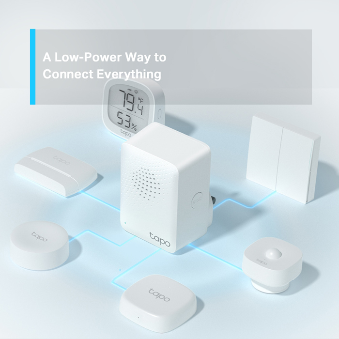 TP-LINK Smart Hub Tapo H100 με κουδούνισμα, Wi-Fi, 868MHz, Ver 1.0 6 TP-LINK Smart Hub Tapo H100 με κουδούνισμα, Wi-Fi, 868MHz, Ver 1.0 - Image 4