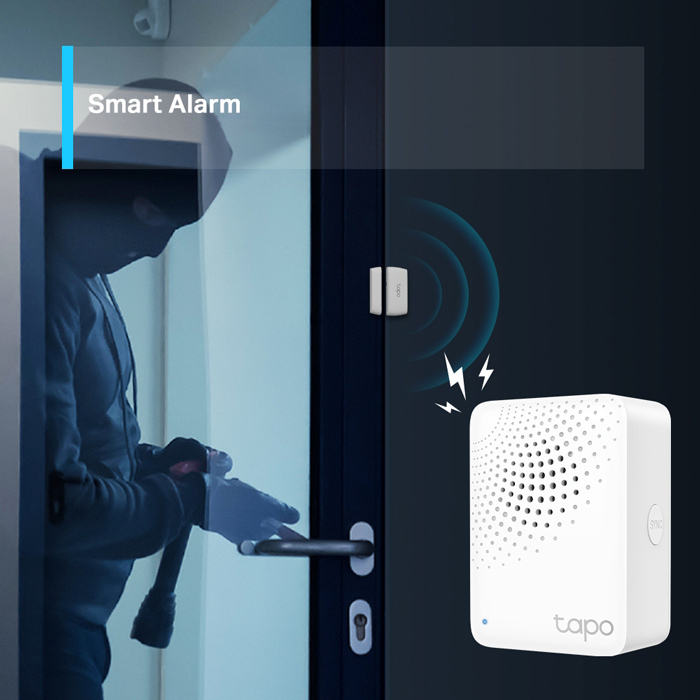 TP-LINK Smart Hub Tapo H100 με κουδούνισμα, Wi-Fi, 868MHz, Ver 1.0 8 TP-LINK Smart Hub Tapo H100 με κουδούνισμα, Wi-Fi, 868MHz, Ver 1.0 - Image 6