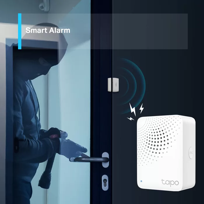TP-LINK Smart Hub Tapo H100 με κουδούνισμα, Wi-Fi, 868MHz, Ver 1.0 8 TP-LINK Smart Hub Tapo H100 με κουδούνισμα, Wi-Fi, 868MHz, Ver 1.0 - Image 6