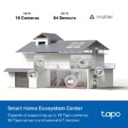 TP-LINK smart hub Tapo H500, HomeBase, WiFi, 868MHz, V1.0 15 TP-LINK smart hub Tapo H500, HomeBase, WiFi, 868MHz, V1.0 4