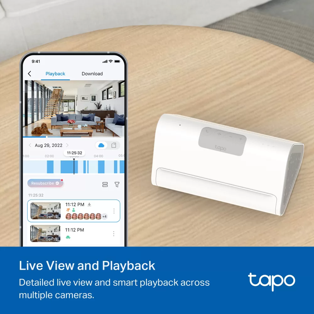 TP-LINK smart hub Tapo H500, HomeBase, WiFi, 868MHz, V1.0 10 TP-LINK smart hub Tapo H500, HomeBase, WiFi, 868MHz, V1.0 - Image 8