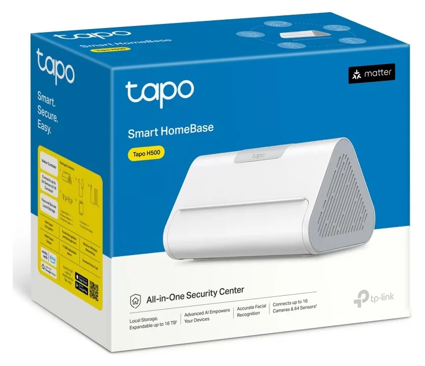 TP-LINK smart hub Tapo H500, HomeBase, WiFi, 868MHz, V1.0 12 TP-LINK smart hub Tapo H500, HomeBase, WiFi, 868MHz, V1.0 - Image 10