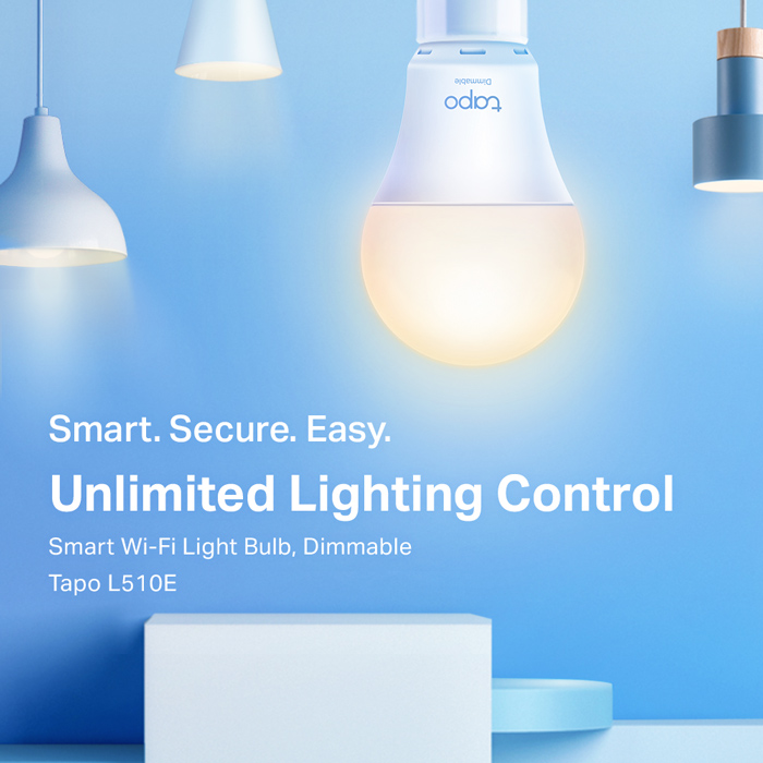 TP-LINK Smart λάμπα LED TAPO-L510E, WiFi, 8.7W, 806lm, E27, Ver. 1.0 4 TP-LINK Smart λάμπα LED TAPO-L510E, WiFi, 8.7W, 806lm, E27, Ver. 1.0 - Image 2