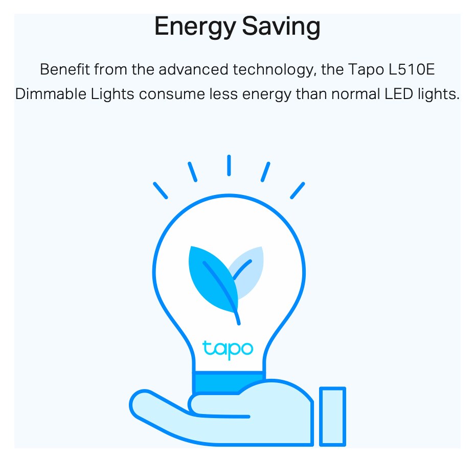 TP-LINK Smart λάμπα LED TAPO-L510E, WiFi, 8.7W, 806lm, E27, Ver. 1.0 8 TP-LINK Smart λάμπα LED TAPO-L510E, WiFi, 8.7W, 806lm, E27, Ver. 1.0 - Image 6