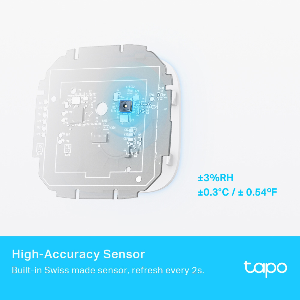 TP-LINK smart θερμόμετρο & υγρασιόμετρο Tapo T315, -20~60 °C, Ver 1.0 7 TP-LINK smart θερμόμετρο & υγρασιόμετρο Tapo T315, -20~60 °C, Ver 1.0 - Image 5