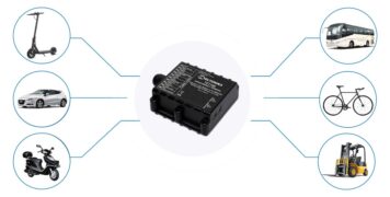 TELTONIKA tracker για ηλεκτρικό σκούτερ TAT100, GSM/GPRS/GNSS, BT, IP67 2