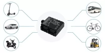 TELTONIKA tracker για ηλεκτρικό σκούτερ TAT100, GSM/GPRS/GNSS, BT, IP67 2