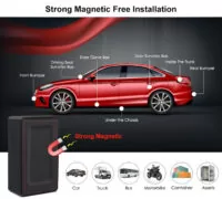 COBAN GPS Tracker Οχημάτων TK108B, GPS & GSM/GPRS, IP67, 10000mAh 3