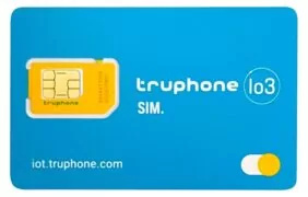 TRUPHONE προπληρωμένη κάρτα SIM Io3, 500MB, για GPS tracker
