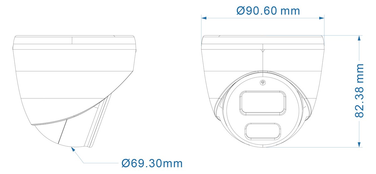 LONGSE υβριδική κάμερα TP1BTHC500FKERC, 2.8mm, 5MP, AOC, IR έως 30m 5 LONGSE υβριδική κάμερα TP1BTHC500FKERC, 2.8mm, 5MP, AOC, IR έως 30m - Image 3