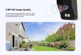 VSTARCAM smart κάμερα TS3, 3MP, WiFi, SD, IP66 4