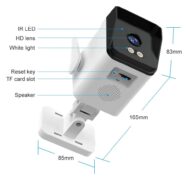 VSTARCAM smart κάμερα TS3, 3MP, WiFi, SD, IP66 11