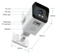 VSTARCAM smart κάμερα TS3, 3MP, WiFi, SD, IP66 11