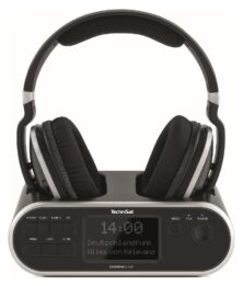 TechniSat STEREOMAN 2 DAB+ ασύρματα ακουστικά stereo με βάση και ραδιόφωνο DAB+ FM