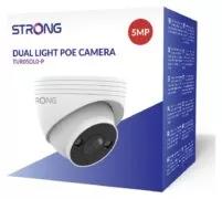 STRONG IP κάμερα TUR05DL0-P με μικρόφωνο, 5MP, 2.8mm, PoE 5