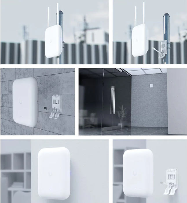 UBIQUITI access point UniFi U7 Outdoor, WiFi 7, Dual band, PoE+ 4 UBIQUITI access point UniFi U7 Outdoor, WiFi 7, Dual band, PoE+ - Image 2