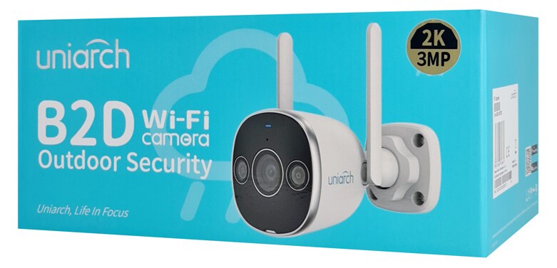 UNIARCH smart κάμερα UHO-B2D-M3F3D, 3MP, WiFi, SD, IP67 7 UNIARCH smart κάμερα UHO-B2D-M3F3D, 3MP, WiFi, SD, IP67 - Image 5
