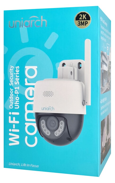 UNIARCH smart κάμερα UHO-P1A-M3F4D, 3MP, WiFi, PTZ, SD 6 UNIARCH smart κάμερα UHO-P1A-M3F4D, 3MP, WiFi, PTZ, SD - Image 4