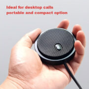 CMTECK επιτραπέζιο μικρόφωνο UM02, omnidirectional, USB, μαύρο 2