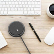 CMTECK επιτραπέζιο μικρόφωνο UM02, omnidirectional, USB, μαύρο 4