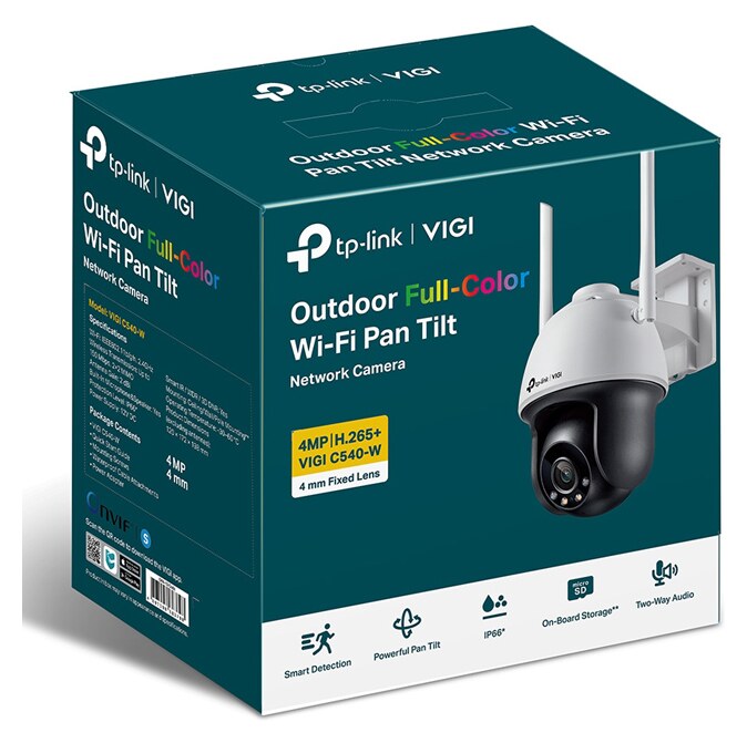 TP-LINK IP κάμερα VIGI C540-W, 4mm, 4MP, PTZ, Wi-Fi, SD, IP66, Ver. 1.0 11 TP-LINK IP κάμερα VIGI C540-W, 4mm, 4MP, PTZ, Wi-Fi, SD, IP66, Ver. 1.0 - Image 9