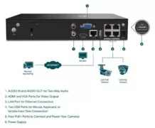 TP-LINK NVR καταγραφικό VIGI NVR1004H-4P, 8MP, 4 κανάλια PoE, Ver. 1.0 3