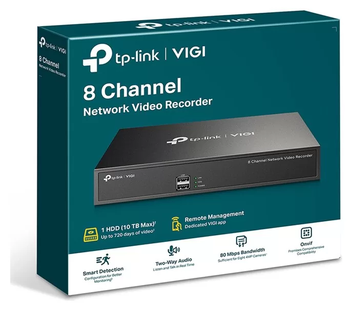 TP-LINK NVR καταγραφικό VIGI NVR1008H, 8MP, 8 κανάλια, Ver. 2.0 8 TP-LINK NVR καταγραφικό VIGI NVR1008H, 8MP, 8 κανάλια, Ver. 2.0 - Image 6
