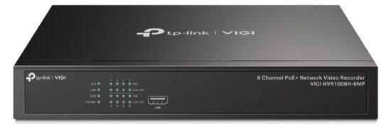 TP-LINK NVR καταγραφικό VIGI NVR1008H-8MP, 8MP, 8 κανάλια PoE, Ver. 1.0 2 TP-LINK NVR καταγραφικό VIGI NVR1008H-8MP, 8MP, 8 κανάλια PoE, Ver. 1.0 1