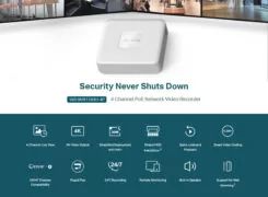 TP-LINK NVR καταγραφικό VIGI NVR1104H-4P, 8MP, 4 κανάλια PoE+, Ver. 1.0 2