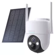 BOTSLAB smart ηλιακή κάμερα W313, 3MP/2K, WiFi, PTZ, SD, 5200mAh, IP65 2 BOTSLAB smart ηλιακή κάμερα W313, 3MP/2K, WiFi, PTZ, SD, 5200mAh, IP65 1