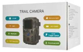 SUNTEK κάμερα για κυνηγούς WIFI301, PIR, 20MP, Full HD, WiFi, BT, IP65 6