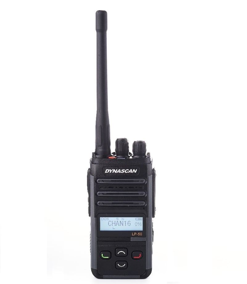 Dynascan LP-50 Pack 6 Επαγγελματικά PMR-446 IP67 + Πολλαπλός Φορτιστής 6 Θέσεων 4 Dynascan LP-50 pack 6 επαγγελματικοί ασύρματοι PMR-446 IP67 με πολλαπλό φορτιστή 6 θέσεων