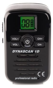 Dynascan 1D Black επαγγελματικός πομποδέκτης PMR-446