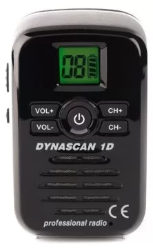 Dynascan 1D Black επαγγελματικός πομποδέκτης PMR-446