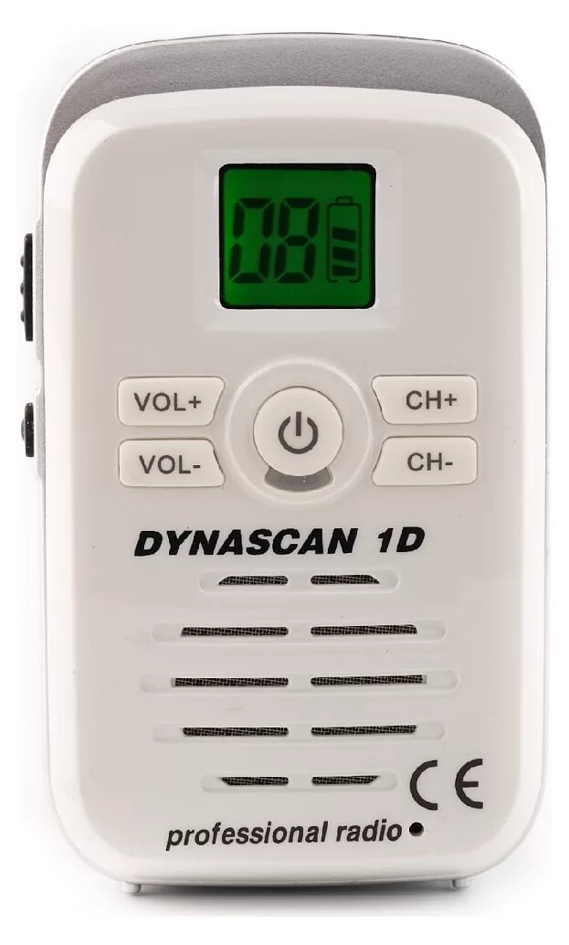Dynascan 1D White επαγγελματικός πομποδέκτης PMR-446