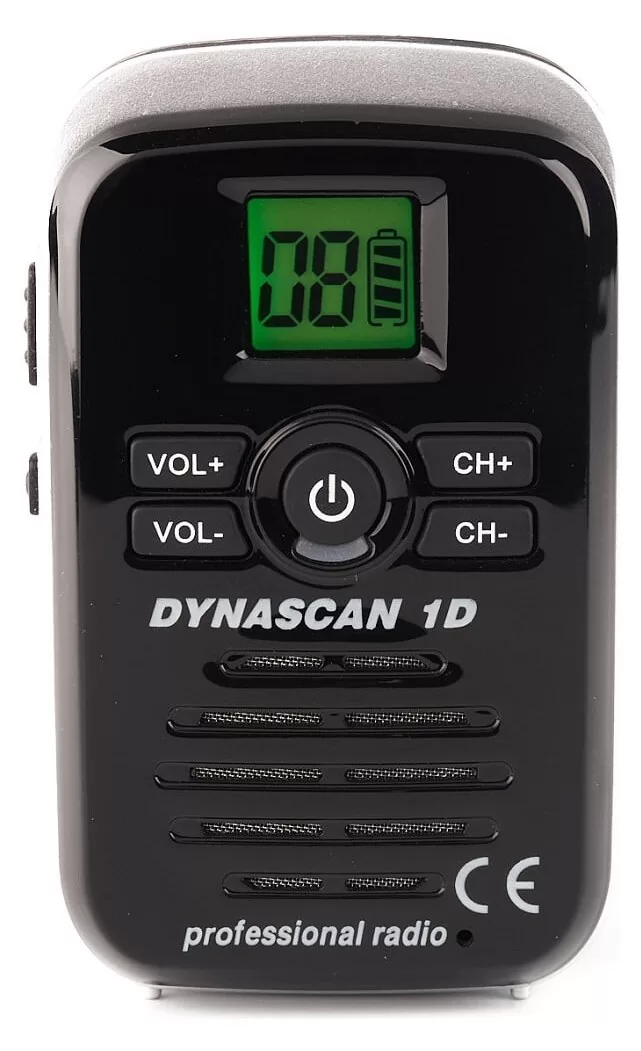 Dynascan 1D Black επαγγελματικός πομποδέκτης PMR-446