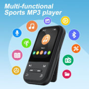 RUIZU MP3 player X02 με οθόνη 2.01", 32GB, Bluetooth, μαύρο 2