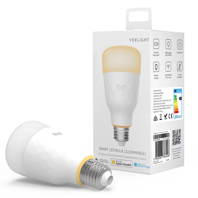 YEELIGHT Smart λάμπα LED YLDP15YL, Wi-Fi, 8.5W, E27, 800lm, 2700K 7 YEELIGHT Smart λάμπα LED YLDP15YL, Wi-Fi, 8.5W, E27, 800lm, 2700K - Image 5