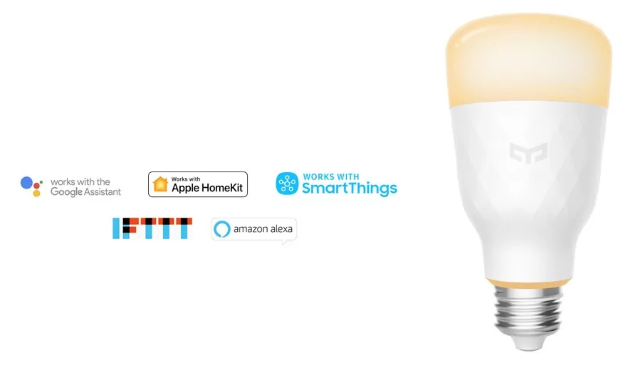 YEELIGHT Smart λάμπα LED YLDP15YL, Wi-Fi, 8.5W, E27, 800lm, 2700K 9 YEELIGHT Smart λάμπα LED YLDP15YL, Wi-Fi, 8.5W, E27, 800lm, 2700K - Image 7