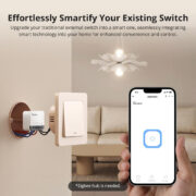 SONOFF smart διακόπτης ZBMINIR2, 1 κανάλι, ZigBee 3.0, 10A, λευκός 2