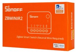 SONOFF smart διακόπτης ZBMINIR2, 1 κανάλι, ZigBee 3.0, 10A, λευκός 5