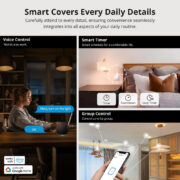 SONOFF smart διακόπτης ZBMINIR2, 1 κανάλι, ZigBee 3.0, 10A, λευκός 8