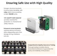 SONOFF smart διακόπτης ZBMINIR2, 1 κανάλι, ZigBee 3.0, 10A, λευκός 12